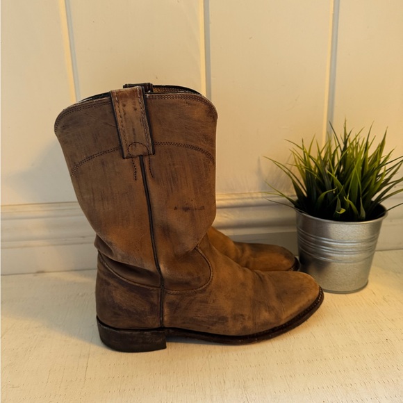 Justin Roper Boots Size 7 Authentic - Picture 5 of 8